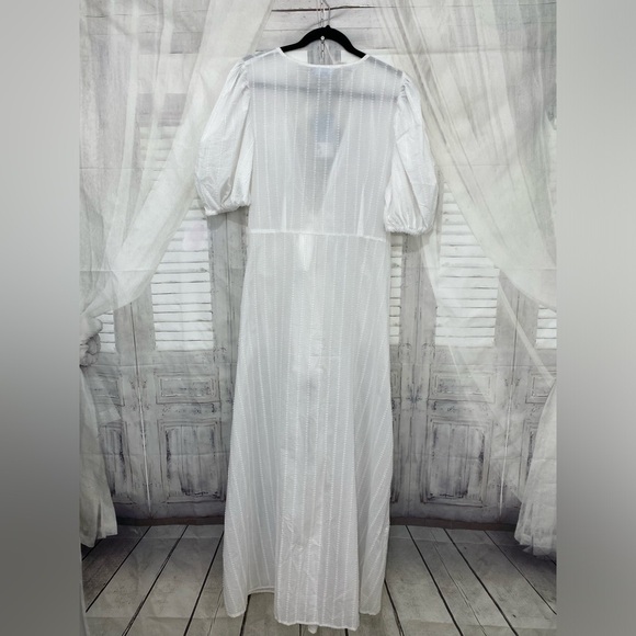 NEW Antonio Melani x Born on Fifth Size XL Swim Wrap Cover-Up Maxi Short Sleeve - Picture 9 of 9